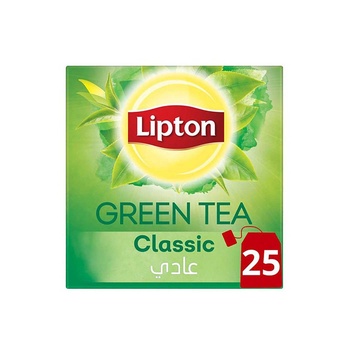 Lipton Natural Green Tea Pure 25 Bags