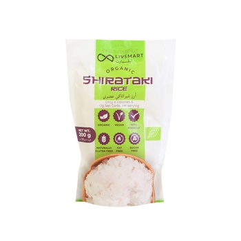 Livsmart Organic Shirataki Rice 200g
