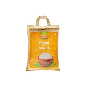 Goodness Foods Ponni Rice 2kg