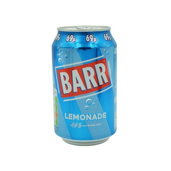 Barr Lemonade Sparkling Soft Drink 330ml