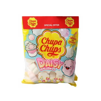 Chupa Chups Marshmallow Vanilla And Strawberry 2X140g
