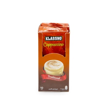 Klassno Cappuccino - Traditional 10 x 18g