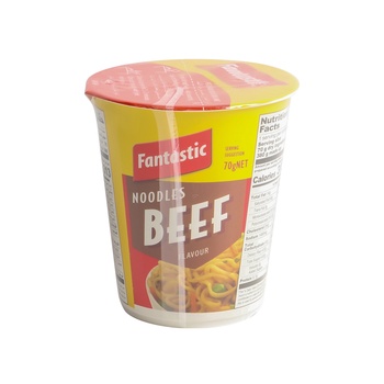 Fantastic Cup Noodles Beef 70g