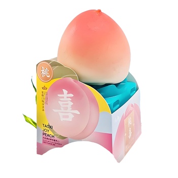 Hong Qi Taoxi Joy Peach Ice Cream Jam Filled 75g