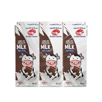Al Ain Flavoured Chocolate Milk 6x180ml