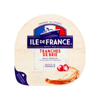 Ile De France Tranches De Brie 150g
