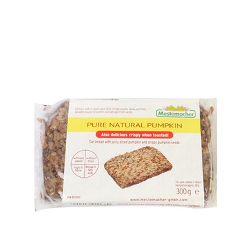 Mestemacher Pure Natural Pumpkin Oat Bread 300g