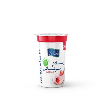 Al Rawabi Greek Yoghurt Strawberry 360g