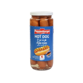 Poppenburger Hotdog 6 Sausages 300g
