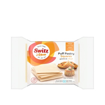 Switz Puff Pastry Square 400g