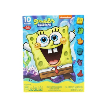 Betty Crocker Fruit Snacks SpongeBob 226g