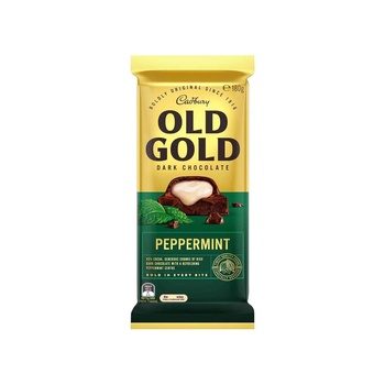 Cadbury Old Gold Dark Chocolate Peppermint 180g