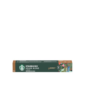 Starbucks Nespresso Coffee Capsule House Blend Lungo 52g