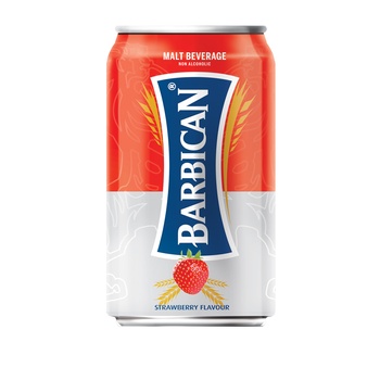 Barbican Strawberry Can Malt Drink 330ml