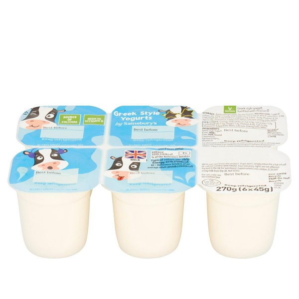 Rachel’s Greek Style Natural Yogurt Fresh, 120g