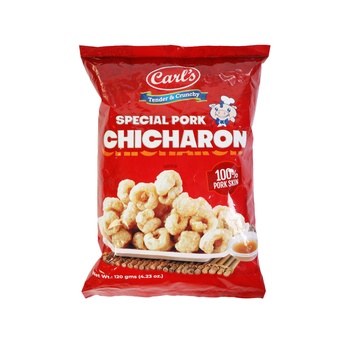 Carls Best Chicharon Plate Pork 120g