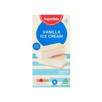 Supervalu Pint Vanilla Ice Cream 568ml