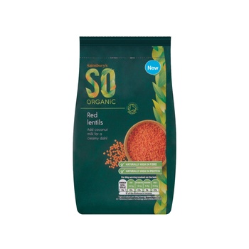 Sainsburys Red Lentils SO Organic 500g
