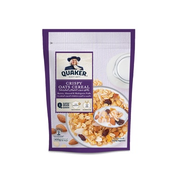 Quaker Cereal Raisin & Almond 400g