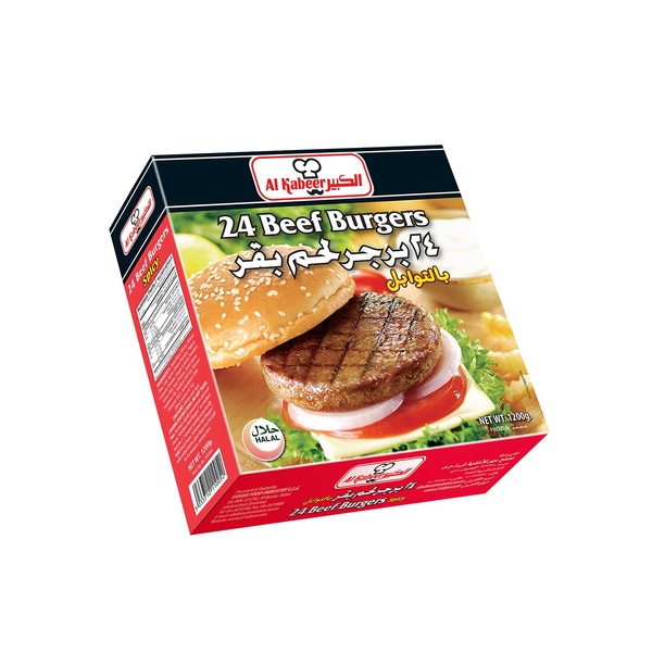 Al Kabeer Beef Brgr Hot Spcy 24s Choithrams UAE