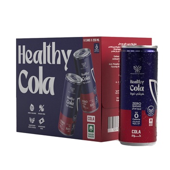 Healthy Cola Flavor 6X250ml