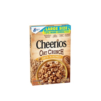 General Mills Cheerios Oat Crunch Oats N Honey Breakfast Cereal 515g