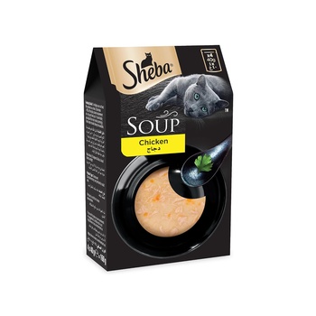 Sheba Soup Chicken 160g Pack Of 4