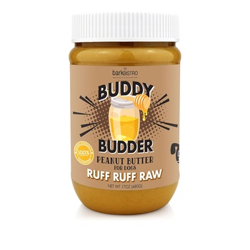 Buddy Budder Ruff Ruff Raw 480g Dog Peanut Butter