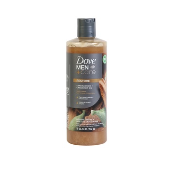 Dove Men + Care Restoring Liquid Body Wash Sandalwood + Cardamom Oil 532ml