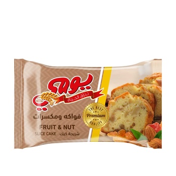 Fruit & Nut Slice Cakes 70g
