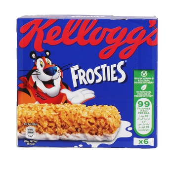 Kellogs Frosties Cereal Bar 6X25g