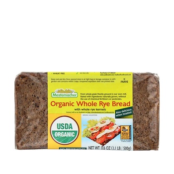 Mestemacher Organic Whole Rye Bread 500g