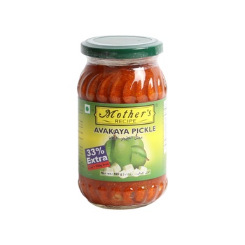Mothers Recipe Andra Avakaya Pickle 300g + 33% extra