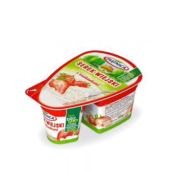 Piatnica Cottage Cheese Strawberry 150g