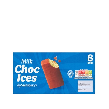 Sainsburys Milk Chocolate Ice 6X70ml