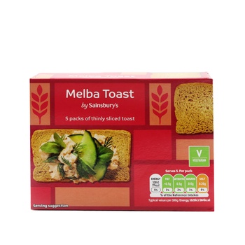 Sainsburys Melba Toast 100g