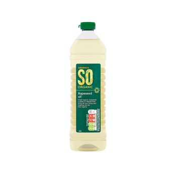 Sainsburys Organic Rapeseed Oil 1 ltr
