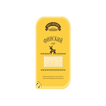 Savushkin Finskiy Semi Hard Cheese 45% 130g