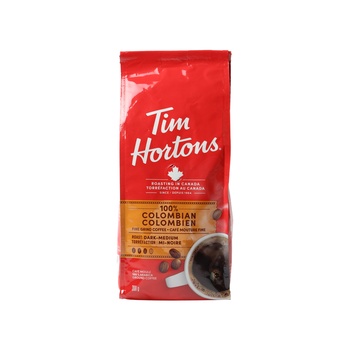 Tim Hortons Colombian Dark Medium Roast Fine Grind Coffee 300g