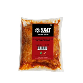 Meat Yard Chilled Marinated Whole Chicken Spatchcock Tandoori 1Kg