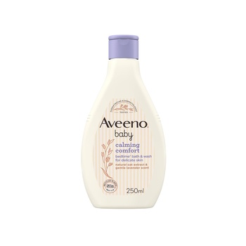 Aveeno Baby Calming Comfort Bedtime Bath and Wash 250ml