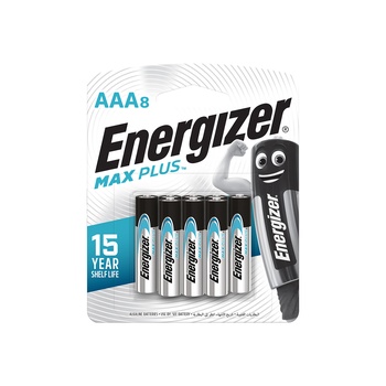 Energizer Max Plus AAA8 Alkaline Batteries