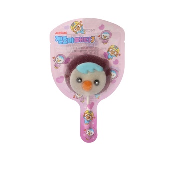 Decoria Jellomi Strawberry Flavor Patty Jelly Lollipop 30g