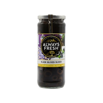 Always Fresh Sliced Black Olives 440g