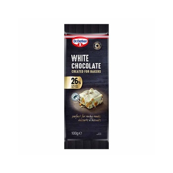 Dr Oetker White Chocolate 100g