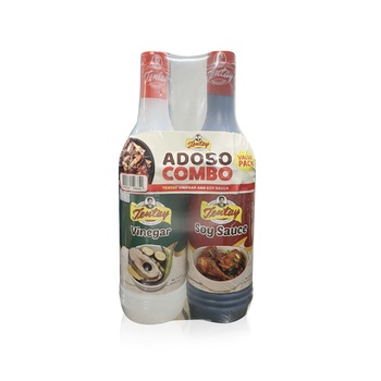 Tentay Adobo Combo Pack Vinegar and Soy Sauce 2 x 1ltr