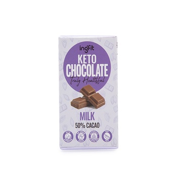 Ingfit Keto Sugar-Free Milk Chocolate 28g