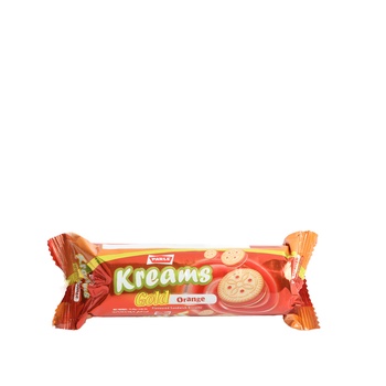 Parle Kreams Gold Orange Biscuits 75g