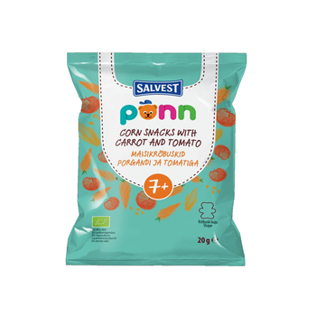 Salvest Ponn Organic Carrot And Tomato 20g