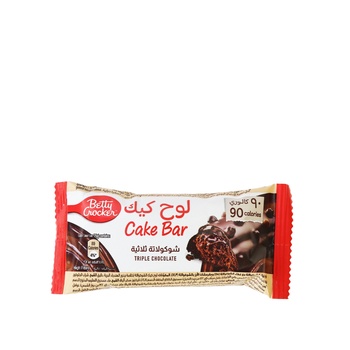 Betty Crocker  Cake Bar Triple Choc 25g